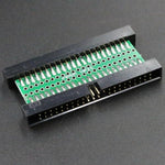 Adaptador Disco Eletrónico IDE 44 Pinos Macho para Macho 2,5 Polegadas, IDE 44 Pinos Macho para Macho