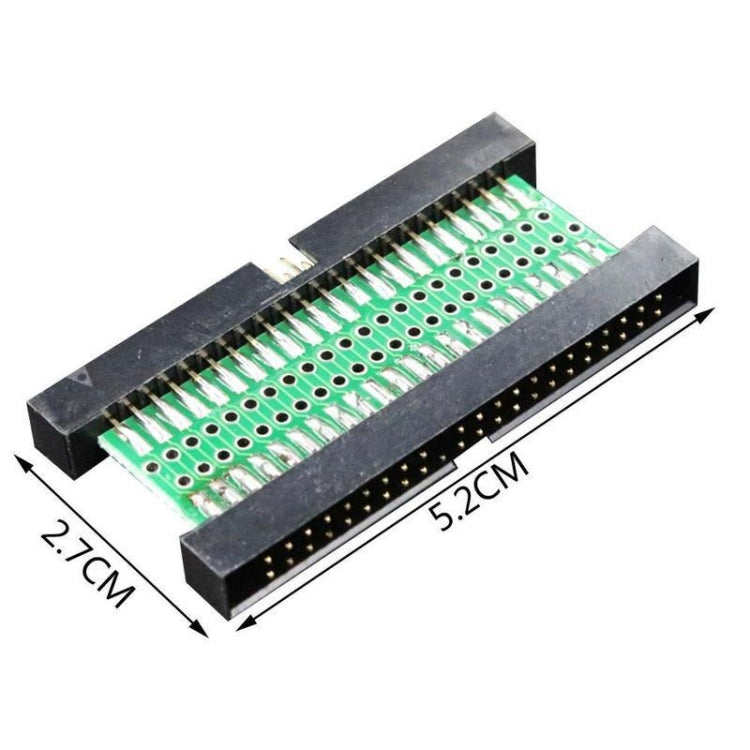 Adaptador Disco Eletrónico IDE 44 Pinos Macho para Macho 2,5 Polegadas, IDE 44 Pinos Macho para Macho