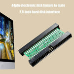 Adaptador Disco Eletrónico IDE 44 Pinos Macho para Macho 2,5 Polegadas, IDE 44 Pinos Macho para Macho
