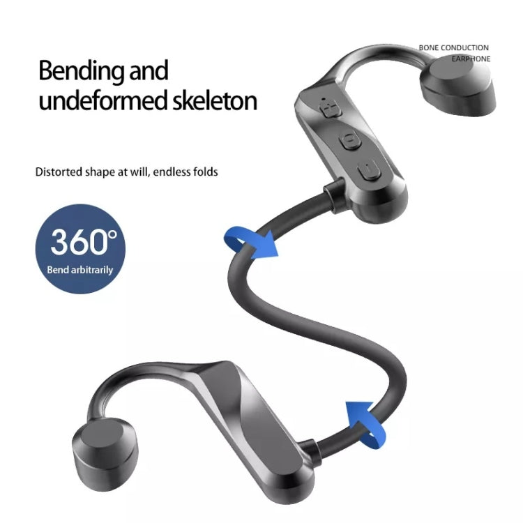 K69 Auscultadores Bluetooth de Condução de Som Binocular para Negócios e Desporto, K69 Preto, K69 Verde