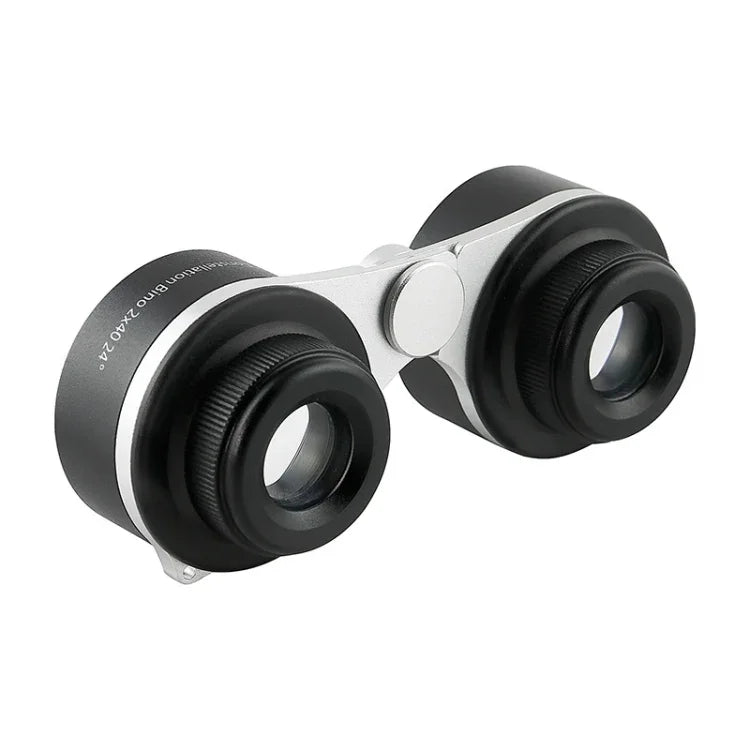 Binóculos para Observação Estelar 2X/3X HD com Lente Óptica Completa Telescópio Portátil, 2x40, 3x50