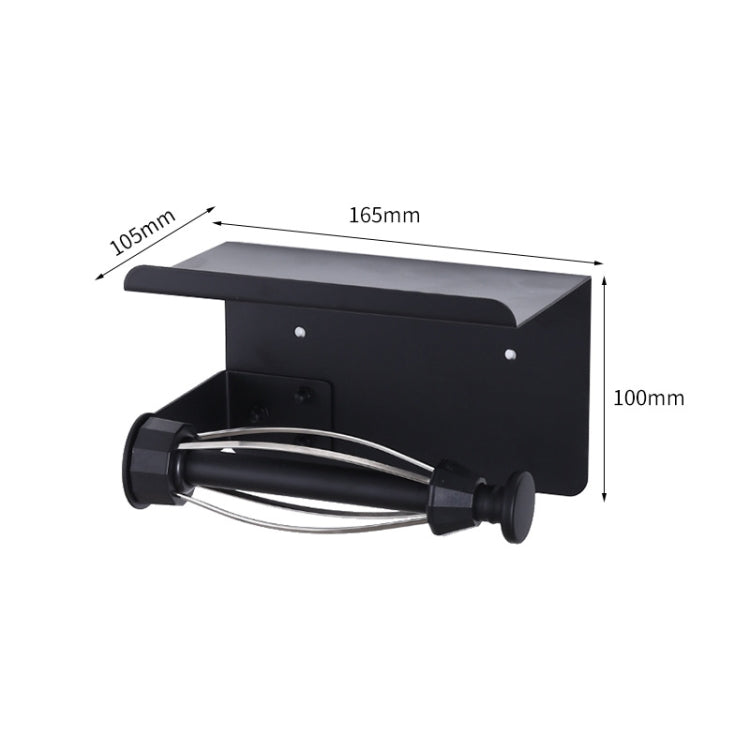 Suporte para Papel Toalha em Aço Inoxidável com Amortecimento, Sem Perfuração, Estilo 2