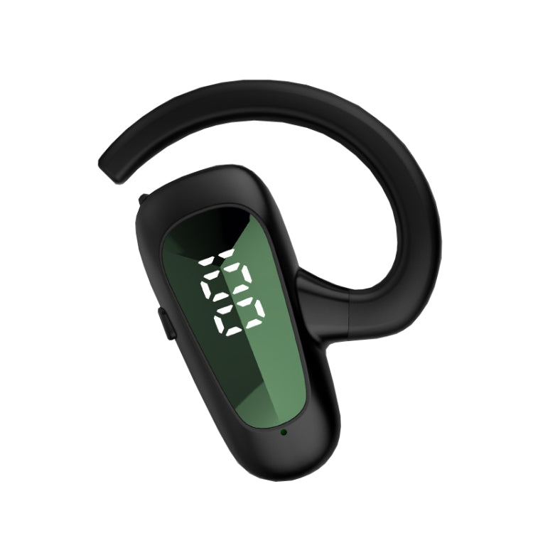 Conceitos de Condução Óssea Auscultadores Estéreo Bluetooth com Ecrã Digital, Estilo:, Ouvido Único