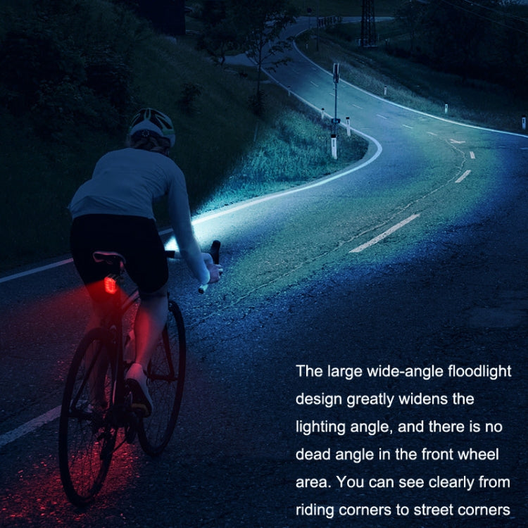 Conjunto de Luzes para Bicicleta com Carregamento USB, LED para Exterior, Estilo:, Luz Frontal, Luz Traseira, Luz Frontal+Luz Traseira
