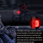 Conjunto de Luzes para Bicicleta com Carregamento USB, LED para Exterior, Estilo:, Luz Frontal, Luz Traseira, Luz Frontal+Luz Traseira
