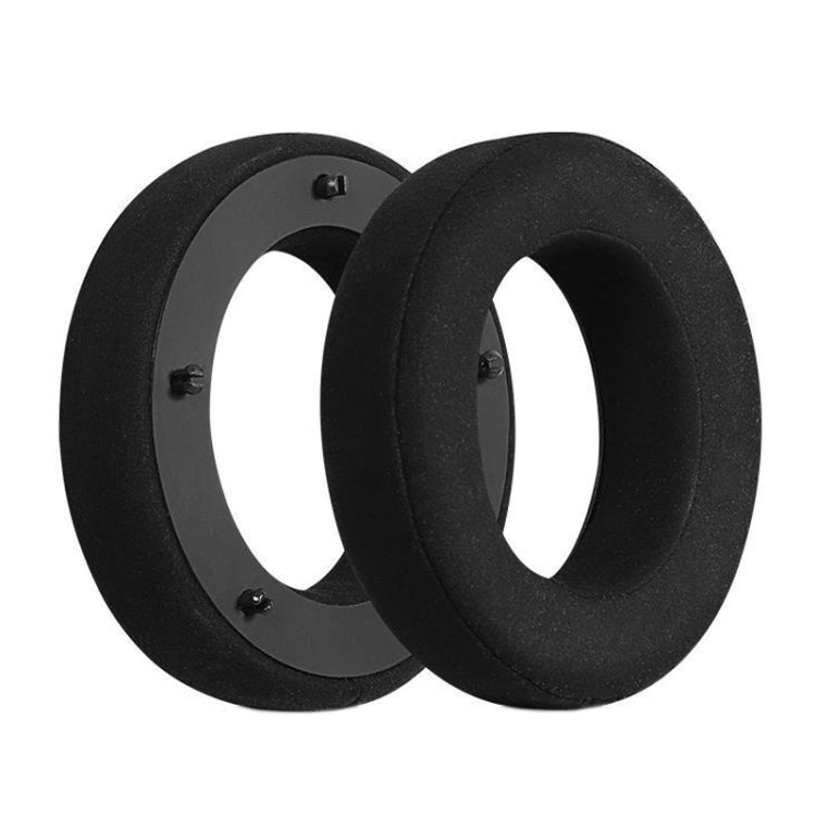 Para Focal Clear MG 2pcs Capa de Couro Respirável e Confortável para Auscultadores, Cor: Fibra Preta, Fibra Preta, Fibra Cinzento Preta, Fibra Vermelha, Fibra Cinzenta, Pele de Cordeiro Azul Escuro, Pele de Cordeiro Castanha, Pele de Cordeiro Preta