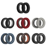 Para Focal Clear MG 2pcs Capa de Couro Respirável e Confortável para Auscultadores, Cor: Fibra Preta, Fibra Preta, Fibra Cinzento Preta, Fibra Vermelha, Fibra Cinzenta, Pele de Cordeiro Azul Escuro, Pele de Cordeiro Castanha, Pele de Cordeiro Preta