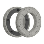Para Focal Clear MG 2pcs Capa de Couro Respirável e Confortável para Auscultadores, Cor: Fibra Preta, Fibra Preta, Fibra Cinzento Preta, Fibra Vermelha, Fibra Cinzenta, Pele de Cordeiro Azul Escuro, Pele de Cordeiro Castanha, Pele de Cordeiro Preta