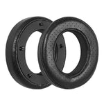 Para Focal Clear MG 2pcs Capa de Couro Respirável e Confortável para Auscultadores, Cor: Fibra Preta, Fibra Preta, Fibra Cinzento Preta, Fibra Vermelha, Fibra Cinzenta, Pele de Cordeiro Azul Escuro, Pele de Cordeiro Castanha, Pele de Cordeiro Preta