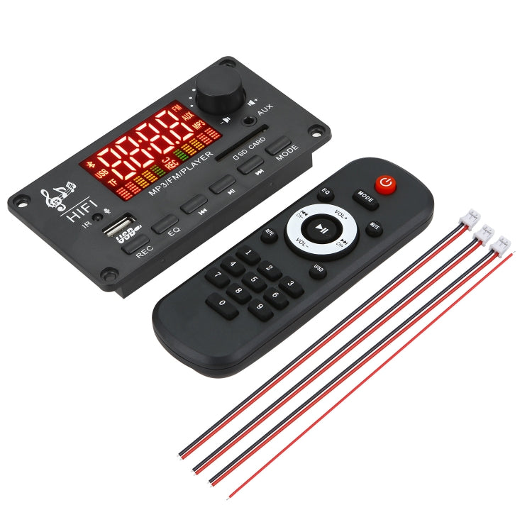 JX-Y04 12V 50W Color Screen Bluetooth Decoding Board,Support FM / Call / Recording, JX-Y04 Black White, JX-Y04 White, JX-Y04 Black