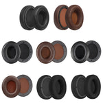 Para Edifier W855BT 2pcs Capa de Espuma Suave e Respirável para Auscultadores, Cor: Proteína Preta, Proteína Preta, Proteína Castanha, Pele de Cordeiro Preta, Pele de Cordeiro Castanha, Preto, Castanho, Seda Gelada Preta, Rede Preta