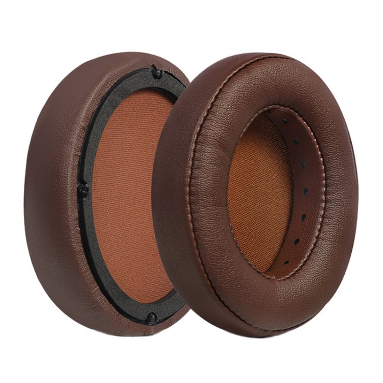 Para Edifier W855BT 2pcs Capa de Espuma Suave e Respirável para Auscultadores, Cor: Proteína Preta, Proteína Preta, Proteína Castanha, Pele de Cordeiro Preta, Pele de Cordeiro Castanha, Preto, Castanho, Seda Gelada Preta, Rede Preta