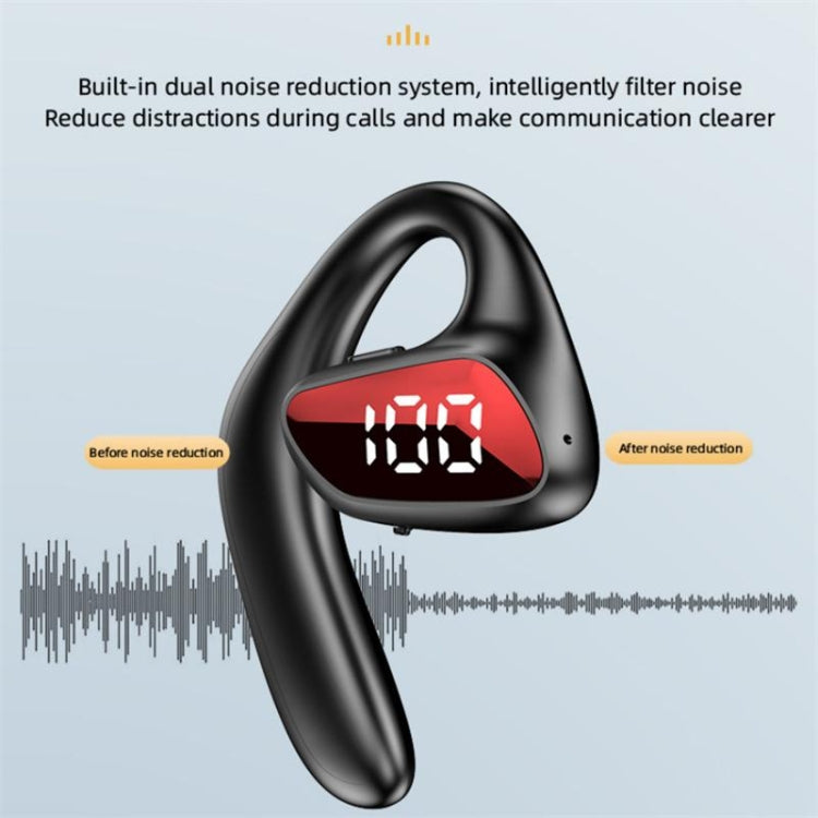 M-K8 Auscultadores Bluetooth com Gancho para Ouvido Modelo de Negócios de Condução Aérea, M-K8 Preto, M-K8 Vermelho, M-K8 Azul, M-K8 Verde