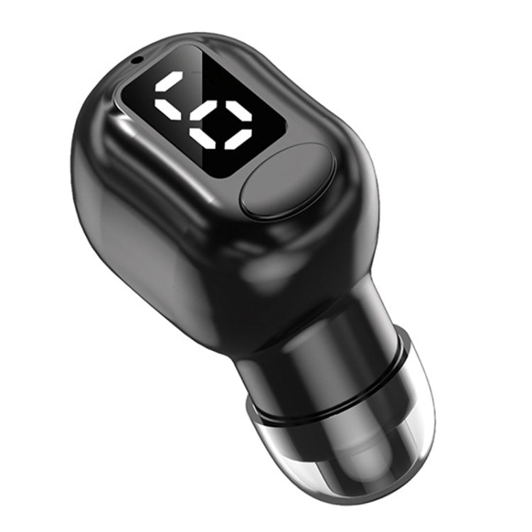 Auricular Bluetooth Mini In-ear Invisível com Ecrã Digital M5, M5 Preto, M5 Branco, M5 Cor de Pele, M5 Rosa, M5 Verde