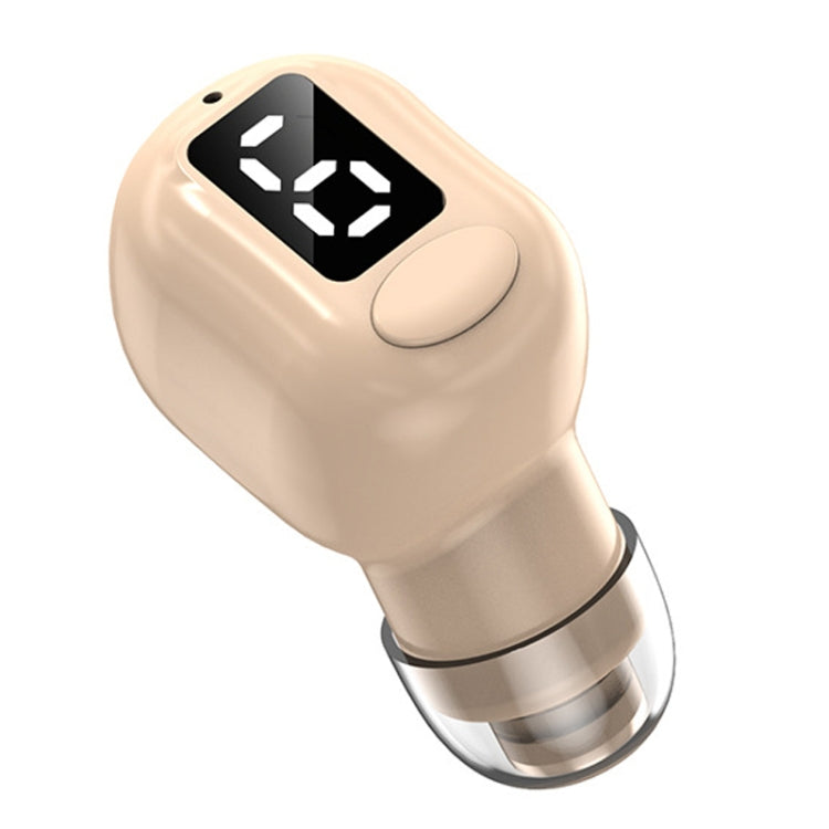 Auricular Bluetooth Mini In-ear Invisível com Ecrã Digital M5, M5 Preto, M5 Branco, M5 Cor de Pele, M5 Rosa, M5 Verde