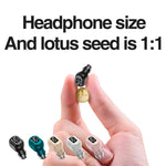 Auricular Bluetooth Mini In-ear Invisível com Ecrã Digital M5, M5 Preto, M5 Branco, M5 Cor de Pele, M5 Rosa, M5 Verde