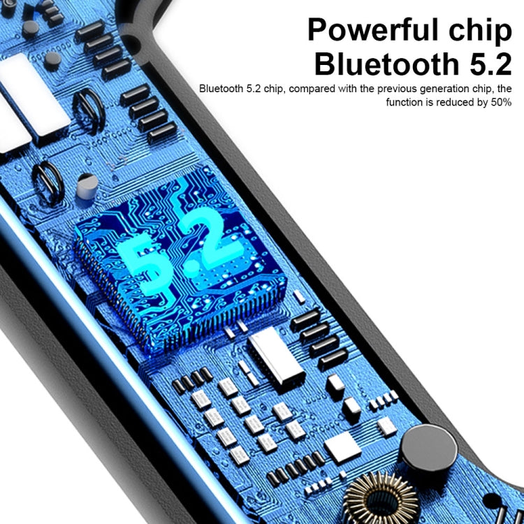 Auricular Bluetooth Desportivo Estéreo com Ecrã Digital e Condução Óssea V19, V19 Preto, V19 Branco, V19 Rosa, V19 Azul, V19 Verde