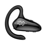 Auricular Bluetooth com Ecrã Digital e Condução Óssea YX02, YX02 Preto, YX02 Cinzento, YX02 Vermelho, YX02 Rosa