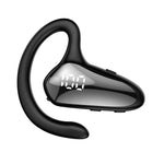 Auricular Bluetooth com Ecrã Digital e Condução Óssea YX02, YX02 Preto, YX02 Cinzento, YX02 Vermelho, YX02 Rosa