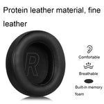 1 Par de Capa de Espuma Respirável para Auricular de Couro Edifier G5BT, Para Edifier G5BT