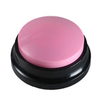 Botão de Comunicação para Animais, Caixa Vocal para Cão com Gravação, Estilo: Modelo de Gravação, Vermelho Rosado, Rosa, Amarelo, Azul Lago, Branco, Azul Escuro, Azul Claro, Verde, Roxo, Vermelho, Laranja