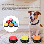 Botão de Comunicação para Animais, Caixa Vocal para Cão com Gravação, Estilo: Modelo de Gravação, Vermelho Rosado, Rosa, Amarelo, Azul Lago, Branco, Azul Escuro, Azul Claro, Verde, Roxo, Vermelho, Laranja