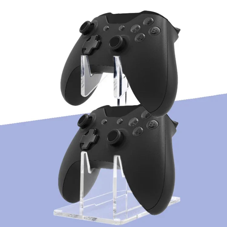 Suporte de Armazenamento em Acrílico de Dupla Camada para Comandos PS4/PS5/PS3, Para PS4/PS5/PS3