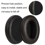 2 Peças de Capa de Espuma Macia e Confortável para Auricular Sennheiser Momentum, Cor: Preto Proteína, Preto Proteína, Castanho Proteína, Preto Pele de Cordeiro, Castanho Pele de Cordeiro