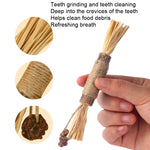 Brinquedo de Mastigação para Gatos Vara de Dentição Limpeza de Dentes Vara de Catnip, 5pcs Lafite, 5pcs Penas Pretas, 5pcs Penas Amarelas