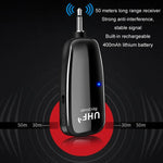 Microfone Sem Fios para Performance ao Ar Livre para Saxofone, Captador para Saxofone