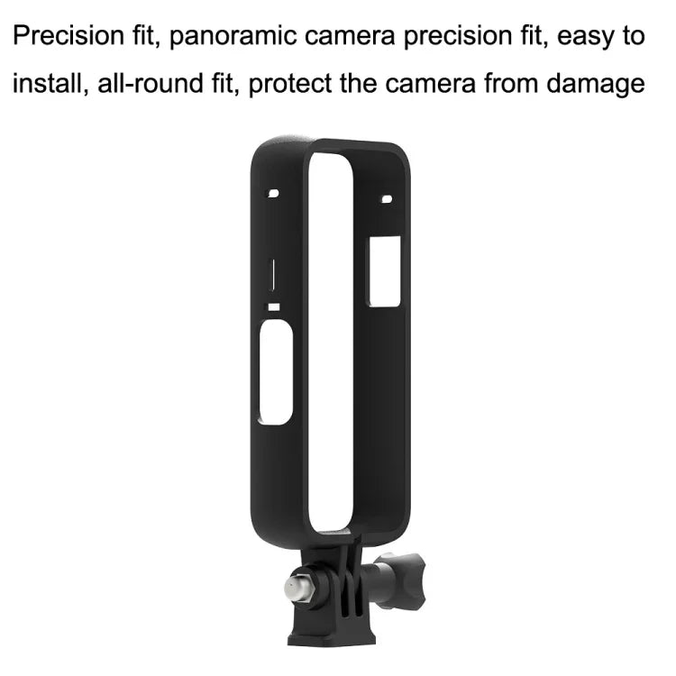 Para Insta360 One X3 A516 Moldura Protetora de Plástico para Câmara Desportiva Panorâmica, Moldura Protetora