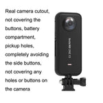 Para Insta360 One X3 A516 Moldura Protetora de Plástico para Câmara Desportiva Panorâmica, Moldura Protetora