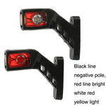 MK-216 1pair 12-24V 9LED Side Marker Lighting Outline Marker Truck Light Trailer Side Marker Lights, 1pair MK-216