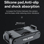 Para DJI OSMO Action 3 Adaptador Magnético de Duas Garras TELESIN, Acessórios para Câmara de Ação, Adaptador Magnético de Duas Garras