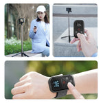 Comando Remoto Bluetooth TELESIN T10 80m Para GoPro Hero11 Black / HERO10 Black / HERO9 Black / HERO8 Black /Max, Para GoPro