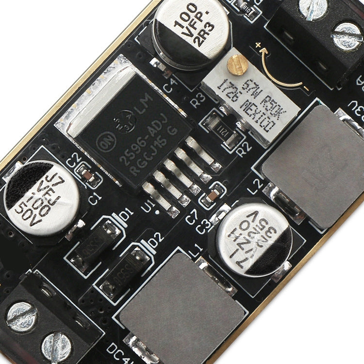 Módulo de Alimentação DC-DC Ajustável LM2596-ADJ Redutor 4V-40V para 1.23-35V 3A Placa Estereótipo, LM2596-ADJ 4V-40V para 1.23-35V