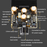 Placa Amplificadora TDA7850 2.1 Canal 2x80W Módulo Amplificador Tipo AB para Carro DIY Alta Potência 120W Graves, TDA7850