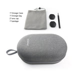 Bolsa de Armazenamento Multifuncional Portátil Protetor de Lentes para PS5 VR2 DOBE, DOBE