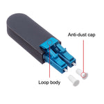 Conector de Fibra Óptica LC / UPC Módulo de Loop Traseiro LC para Fibra Óptica Monomodo, Loopers de Fibra Única