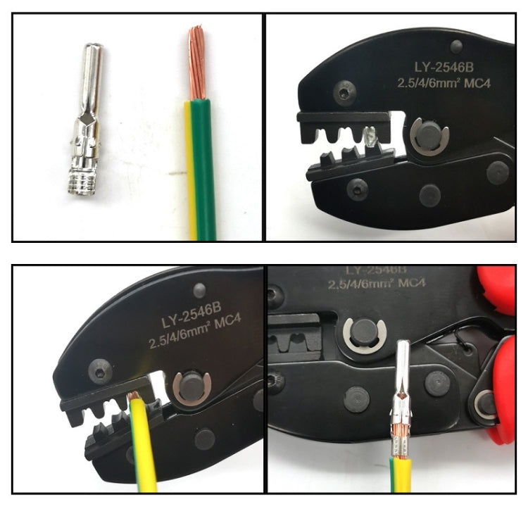 Alicate de Cravar Conector Fotovoltaico Ferramentas para Instalação de Painéis Solares, Conjunto 1, Conjunto 2, Conjunto 3, Conjunto 4, 731, LY-2546b, 2546B, Grampo de 7 polegadas