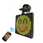 Ecrã LED para Carro P4-32x32 RGB a Cores Completas com Emoticons, Transmissão Sem Fios Wifi Personalizado, P4-32x32 RGB USB