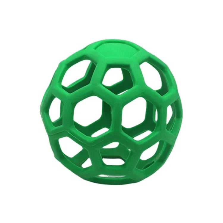 1030001 Bola Oca Brinquedo para Cão Resistente a Mordidas Bola de Borracha Elástica para Animais de Estimação, Espec:, Oca, Sino, Ténis