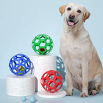1030001 Bola Oca Brinquedo para Cão Resistente a Mordidas Bola de Borracha Elástica para Animais de Estimação, Espec:, Oca, Sino, Ténis