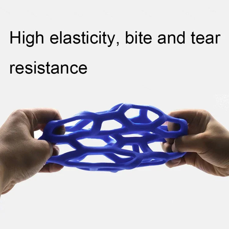 1030001 Bola Oca Brinquedo para Cão Resistente a Mordidas Bola de Borracha Elástica para Animais de Estimação, Espec:, Oca, Sino, Ténis