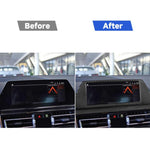 For 2019-2024 BMW 8 Series G14 Left-hand Drive 2pcs /Set Navigation Screen Frame Sticker, Left-hand Drive