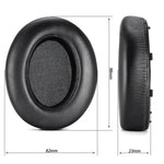 2 Peças de Capa de Espuma para Auriculares Sony WH-XB910N XB910N, Para Sony WH-XB910N (Preto), Para Sony WH-XB910N (Azul)