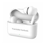 Auricular de Tradução Inteligente Bluetooth M6 Multi-país com Tradução Mútua Suporta 127 Línguas, M6 Branco