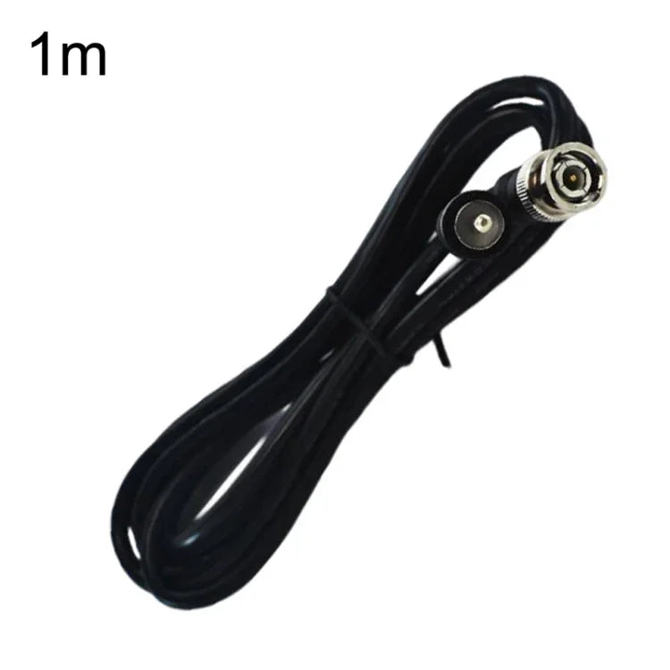 Cabo de Ligação BNC Macho para RCA Macho Cabo Coaxial de Vídeo HD em Cobre Cabo de Monitorização, Comprimento:, 1m, 1,5m, 2m, 3m, 5m