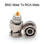 Cabo de Ligação BNC Macho para RCA Macho Cabo Coaxial de Vídeo HD em Cobre Cabo de Monitorização, Comprimento:, 1m, 1,5m, 2m, 3m, 5m