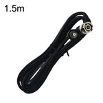 Cabo de Ligação BNC Macho para RCA Macho Cabo Coaxial de Vídeo HD em Cobre Cabo de Monitorização, Comprimento:, 1m, 1,5m, 2m, 3m, 5m